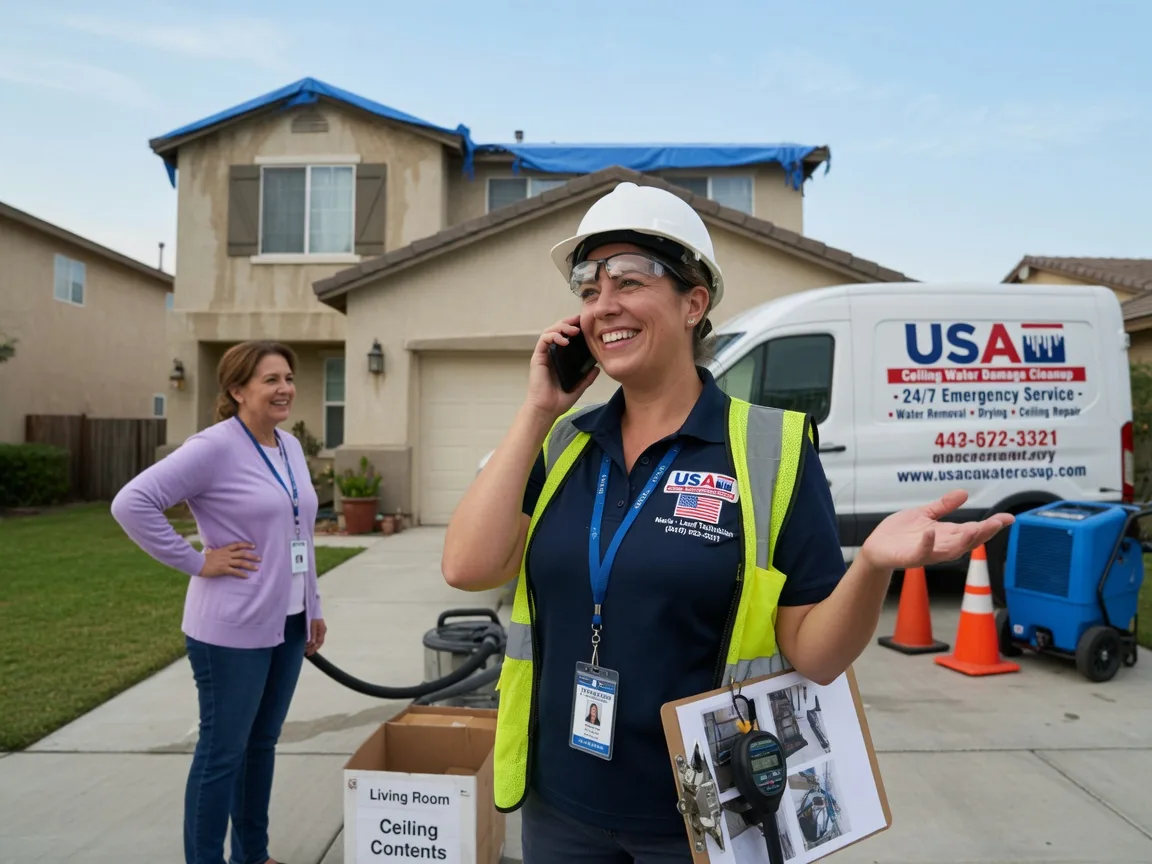 Ceiling Water Damage Restoration Maybee, MI FAQs